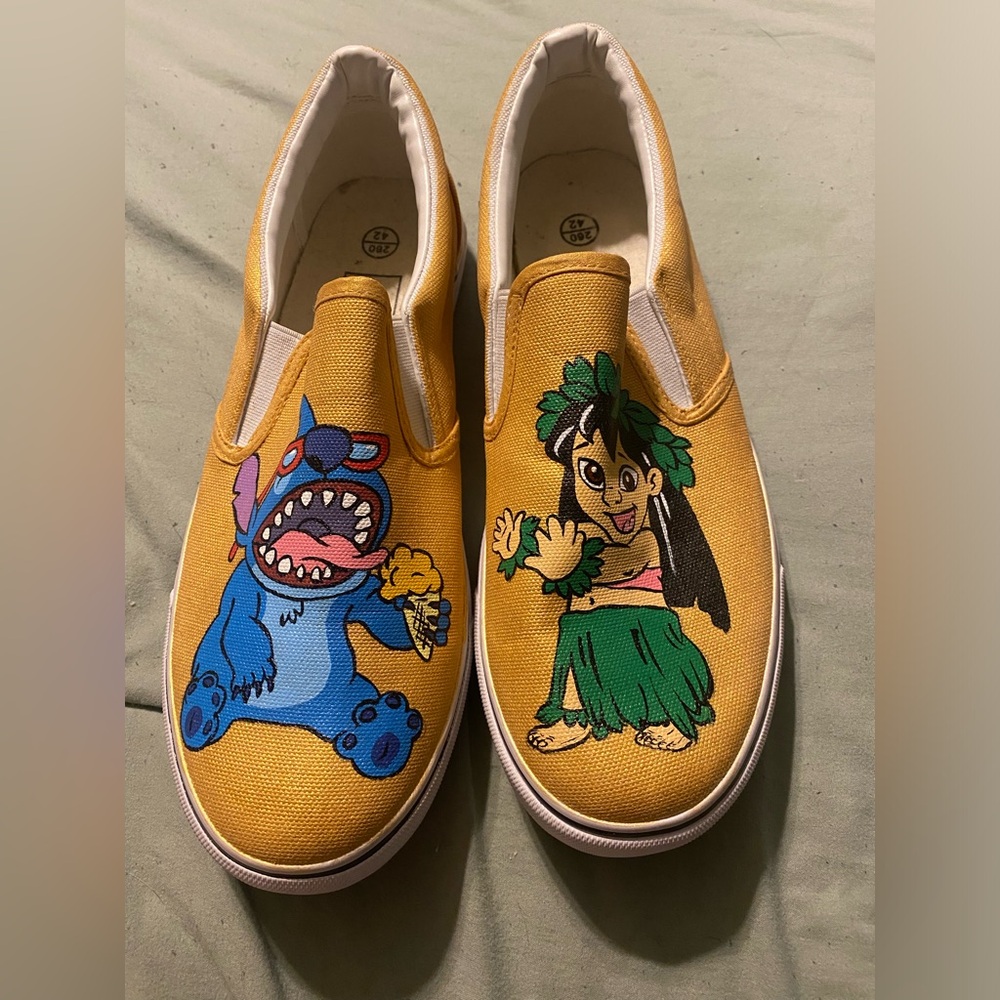 Lilo & Stitch Slip-On Vans